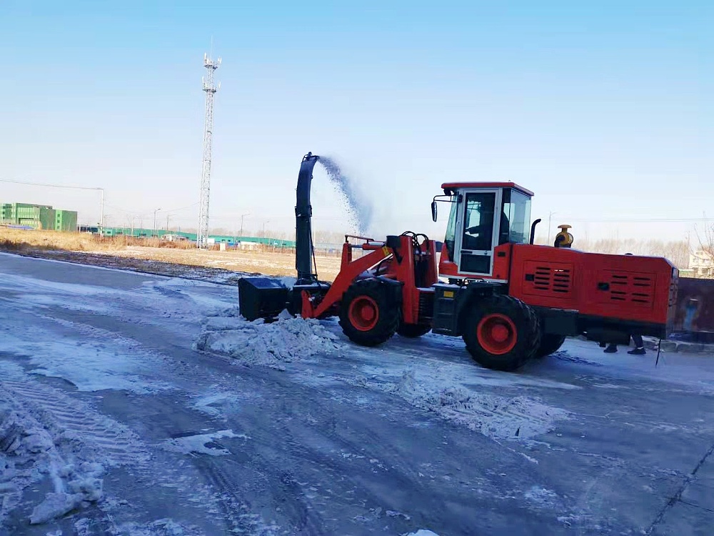 裝載機拋雪機